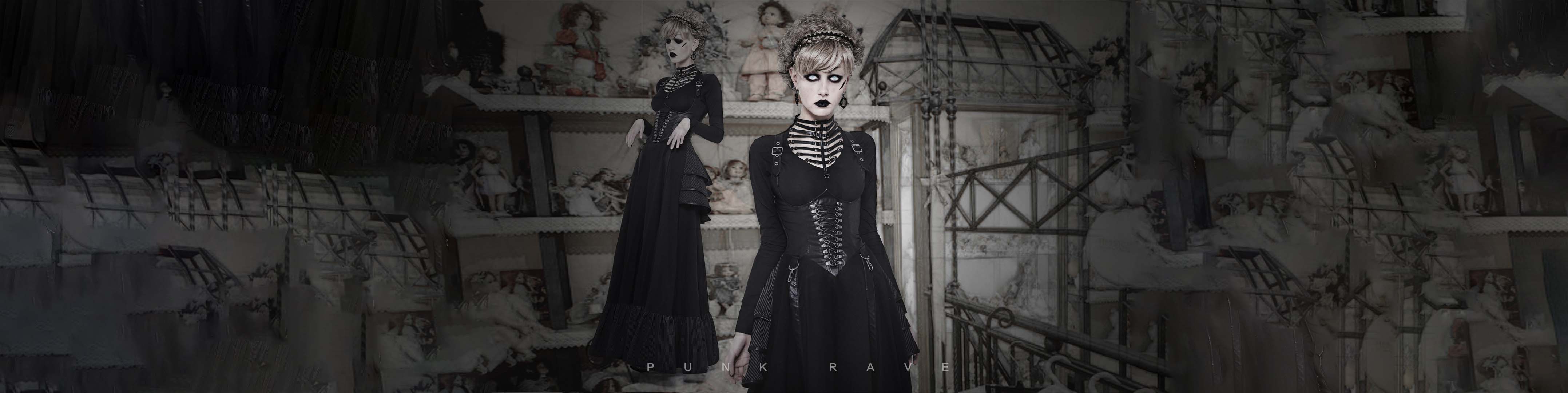 What is goth style of fashion