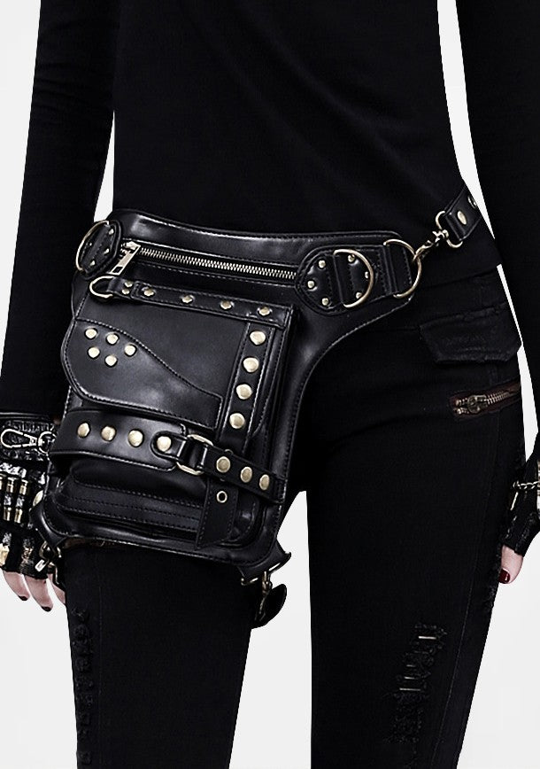 Steampunk Motorcycle Gothic Rivet Bag