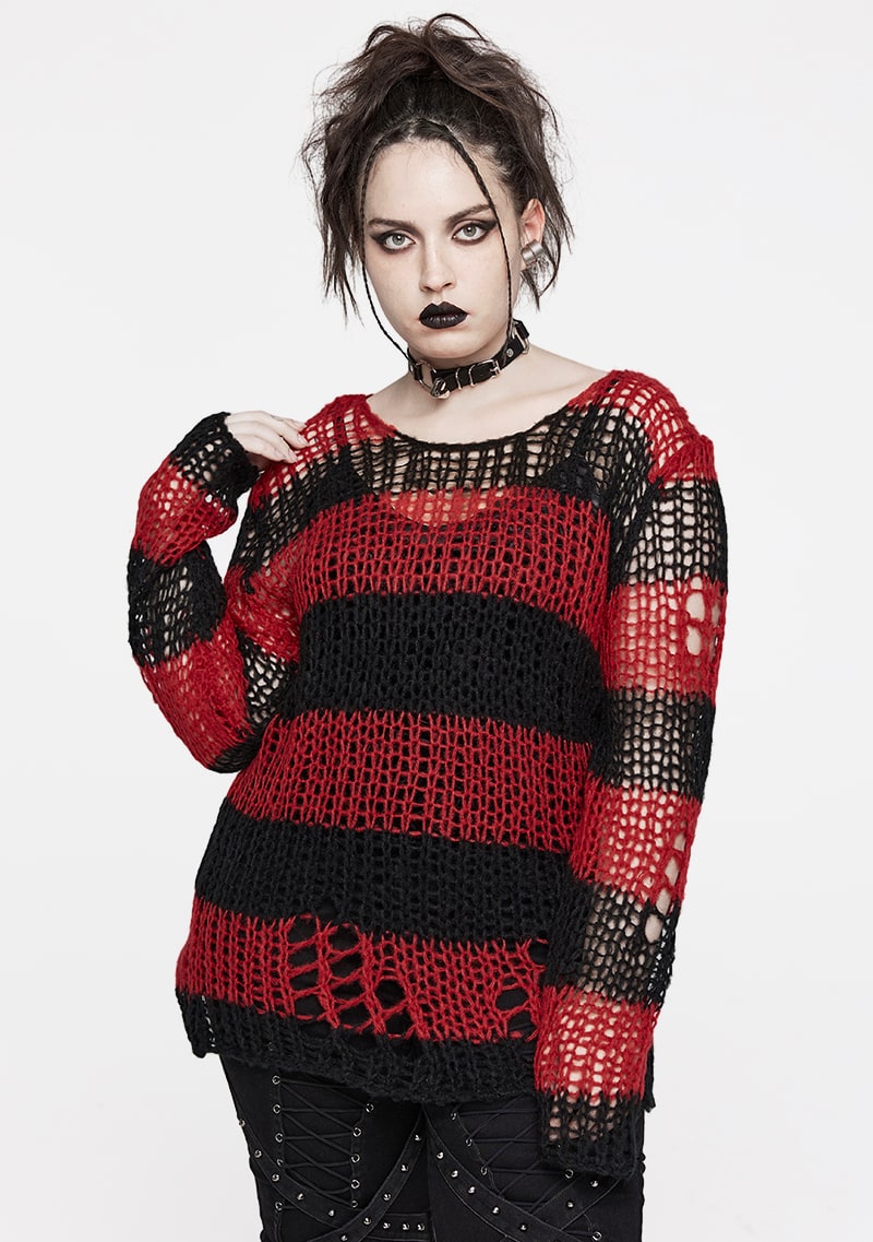 Punk Decayed Pullover Sweater